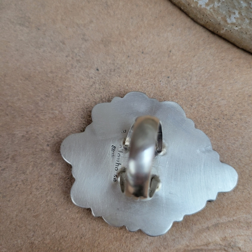Large Tourquoise Ring - Picture 3 of 6